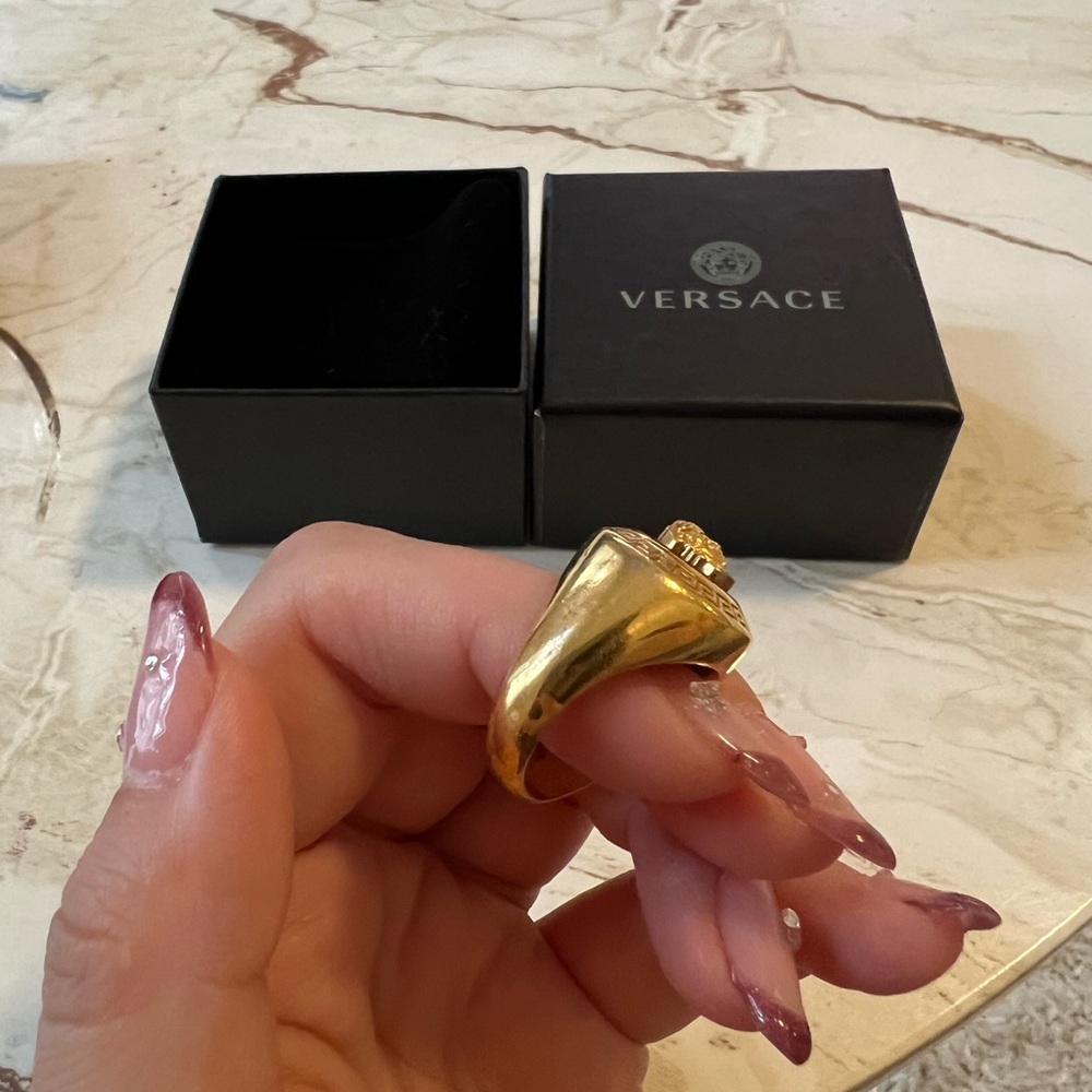 Versace Ring Medusa Head - image 3